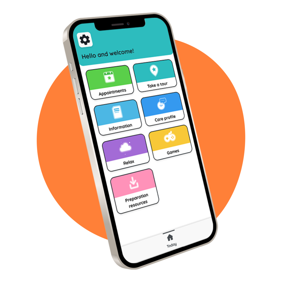 Little Journey App Homescreen