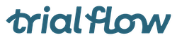 Trial Flow Final Logo_Long Form Logo_Dark Blue_Sm